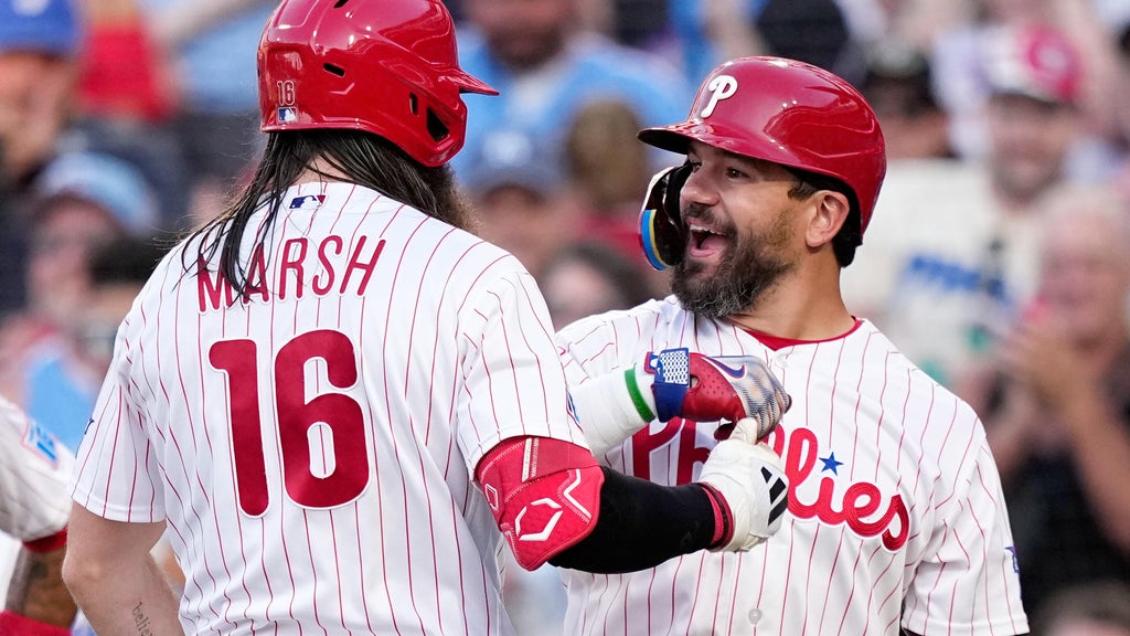 Brandon Marsh, Alec Bohm and Kyle Schwarber homer as Phillies beat Marlins behind Jesús Luzardo — CBS Miami, Coconut Creek Sports news