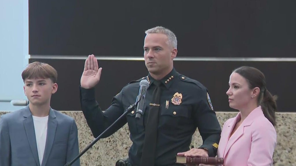City of Doral welcomes new chief of police during Wednesday ceremony — CBS Miami, Coconut Creek Community news