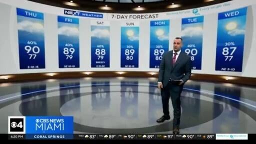South Florida sees more rain and humidity as king tides are expected this weekend — CBS Miami, Coconut Creek Community news