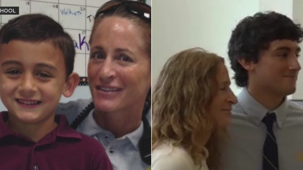 Miami-Dade firefighter meets teen she saved 15 years ago, who now hopes to become a firefighter — CBS Miami, Coconut Creek Schools news