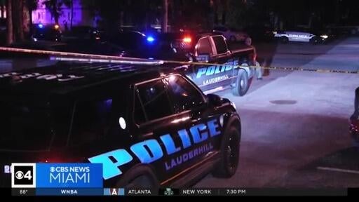 Grieving loved one speaks out after 2 people killed in overnight shooting at Lauderhill apartment — CBS Miami, Coconut Creek Community news