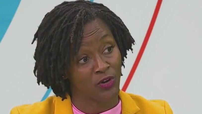 Angie Nixon campaigning in Liberty City — Coconut Creek Government news