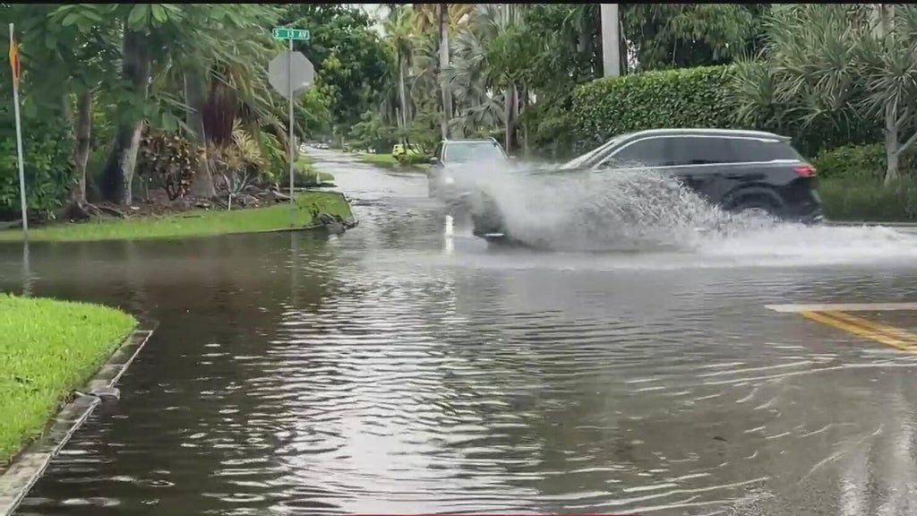 Heavy rain causes street flooding across parts of South Florida — CBS Miami, Coconut Creek Community news