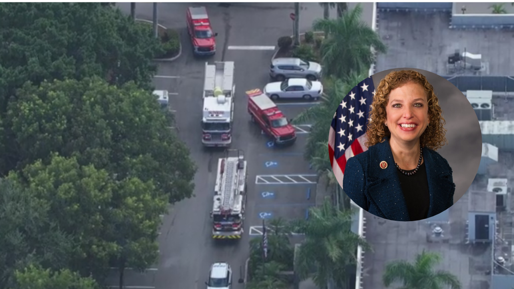 Suspicious envelope reported at Congresswoman Debbie Wasserman Schultz's Sunrise office, police say — CBS Miami, Coconut Creek Community news