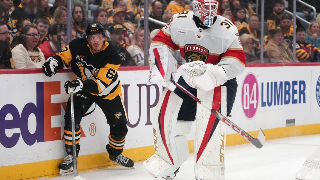 Pittsburgh Penguins blank Panthers 4-0 to spoil Florida goalie Cooper Black's record-setting NHL debut — CBS Miami, Coconut Creek Health news