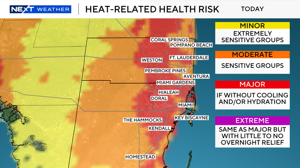 More record-breaking heat possible in South Florida on Friday before rain chances rise this weekend — CBS Miami, Coconut Creek Health news