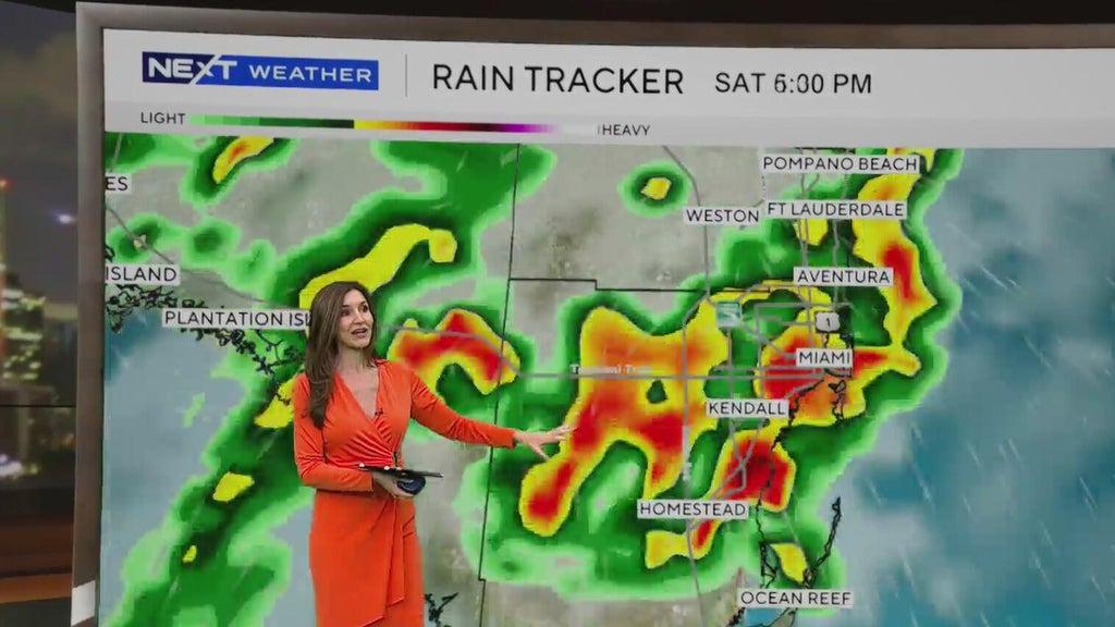 Spotty showers possible in South Florida Thursday before heavy rain, flood threat arrives this weekend — CBS Miami, Coconut Creek Sports news