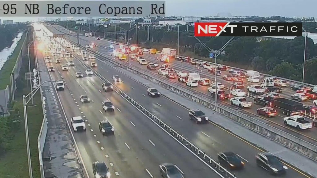Crash on I-95 south in Pompano Beach leading to heavy delays near Copans Road — Coconut Creek Community news