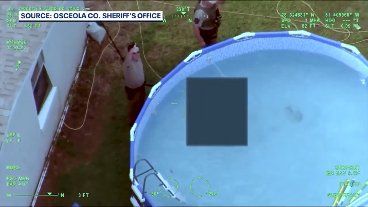 Osceola County deputies find missing 7-year-old girl struggling to stay afloat in neighbor’s pool — WSVN 7 Local News